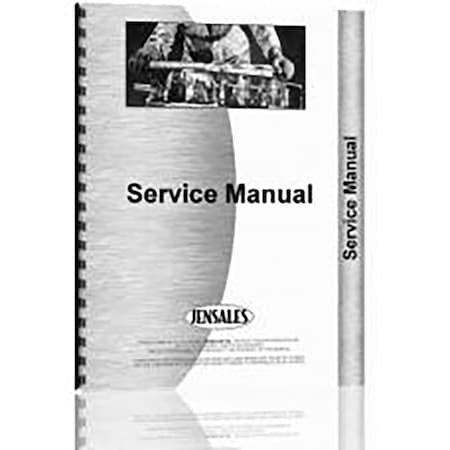 Combine Service Manual (Chasis Only) Fits Massey Ferguson 8560